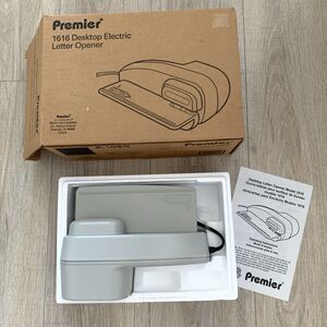 NEW Premier Martin Yale Model 1616 Desktop Electric Letter Opener
